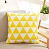 Fronterizo Nórdico Moderno Simple Geométrico Bordado de Lana Bordado en Lienzo Sala de Estar Sofá Funda de Almohada Funda de Almohada