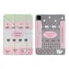 Funda protectora para tablet iPad air 8/7/6 pastel de retazos rosa adecuada para Pro 11/13 a prueba de caídas 10/11