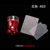 Nuevo sello de silicona para nail art transfronterizo, galvanizado, grande, cabezal de impresión completamente transparente de 3.8 cm con cubierta, herramienta de impresión DIY