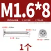 Tornillos Autorroscantes de Acero Inoxidable 304 Tornillos de Cabeza Avellanada Phillips Tornillos Extendidos Tornillos para Madera de Cabeza Plana Autorroscantes M2M3M4