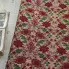 Estilo Palacio Europeo Floral en Relieve Jacquard de Seda Dorada Tela para Vestido Retro Chaleco de Vestido Hilo Teñido Tela para Sofá