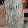 3 # Cuentas Sueltas de Cristal de Giro Hilo de Algodón Colorido Cuentas de Bola Facetadas Accesorios para Hacer Joyería DIY Zapatos Ropa