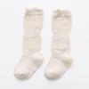 Nuevos calcetines para bebé primavera y verano 2025, calcetines de malla de longitud media hasta la rodilla, calcetines para bebé ultradelgados, calcetines anti-mosquitos para niños y mujeres