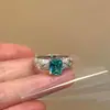 Livro Chapeuzinho Vermelho Explosões Estrela Brilhante Rio Diamante Quadrado Completo Anel de Diamante Anel de Diamante Escarlate Azul Misterioso Anel de Diamante Açúcar Anel para Mulheres