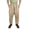 Calça Masculina de Poliéster Wide Leg com Bolsos Estilo Cross-Border, Roupa Masculina de Corte Amplo Atacado em Estoque