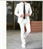 Conjunto de Terno Casual de Negócios Europeu e Americano Masculino 2026, Conjunto de Duas Peças Slim-Fit para Noivo