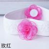 Accesorios para el cabello de Corea del Sur hechos a mano, cinta de material para manualidades, ramillete de flores, accesorios de flores de rosa terminados, flores con borde quemado, en stock, venta al por mayor