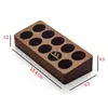 Expositor de Rack Essencial para Armazenamento de Óleos Essenciais Salão de Beleza Spa Rack de Armazenamento de Madeira para Perfumes Caixa de Armazenamento Simples Rack Organizador Doterra
