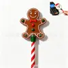Varinha Mágica de Natal Impressa em 3D, Enfeite Decorativo, Presente de Feriado Transfronteiriço, Design de Boneco de Neve Rena para Árvore de Natal