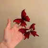 Novo Grampo de Cabelo Presilha Imitação Laço Estilo Chinês Retrô para Sessão de Fotos, Acessório de Cabelo Estilo Antigo Hanfu Qipao, Presilha Lateral para Sessões de Fotos