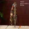 Borda de Buda Hui Puba Pilão Vajra Mobiliário Doméstico Tântrico do Xizang Pinça Vajra Artesanal do Nepal Ornamento