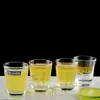 Copo de vinho pequeno de vidro branco alto 2OZ exportação fundo grosso copo para destilados copo de vinho branco copo de shot