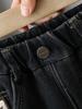 6634 Pantalones para Niños con Forro Polar, Engrosados para Invierno, Nuevo Modelo 2026, Estilo Otoño e Invierno para Bebé, Jeans con Forro Polar Integrado, Ropa Infantil