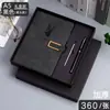 Cuaderno de negocios A5 al por mayor de cuero con hebilla, bloc de notas grueso de alto valor, cuaderno B5 pequeño.