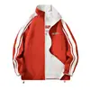 Envío Gratis Chaqueta Reversible Pareja Holgada Cuello Alto Nueva Moda Primavera y Otoño Marca Chaqueta Deportiva Casual