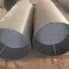 Tubo de viento de hierro antirretorno para minería, fabricado con un cuerpo de tubo de acero y formado en un tubo de viento de hierro antirretorno