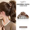 Presilha de cabelo para rabo de cavalo alto para mulheres com cabelo fino, presilha de cabelo de acetato para a parte de trás da cabeça, acessório de cabelo, presilha de tubarão, presilha de cabelo de alta qualidade