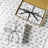 Papel de Copia Estilo Nuevo con Estampado de Cielo Estrellado y Lazo, Papel Perlado, Papel de Regalo Estilo Coreano al por Mayor