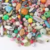 Contas Acrílicas Barrocas Retrô DIY Caixa Surpresa Colar Pulseira Feito à Mão Pingente Contas Acessórios de Joalheria