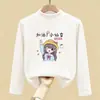 Blusas Térmicas Infantis com Gola Meia-Alta, Roupas Autoaquecidas para Outono e Inverno, Camisetas de Manga Longa para Meninos e Meninas, Nova Camada Base Tendência