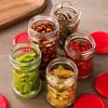 Garrafa de Vidro Laoganma 280ml com Tampa Molho de Pimenta Molho de Gergelim Garrafa de Embalagem Geleia Molho de Gergelim Garrafa de Vidro de Grau Alimentício