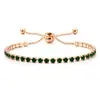 Pulsera ajustable hecha a mano de venta caliente transfronteriza, pulsera de hilo ajustable estilo ins para mujer con incrustaciones de diamantes, venta al por mayor de joyería para damas