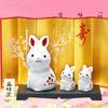 Le Meow Cerâmica Pintada Forno Yakushi Japonês Genuíno Ornamentos Gato da Sorte Cofre Gato
