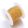 10 jardas / rolo transfronteiriço Amazon cobre banhado a ouro amor colar cadeia Love Sweater cadeia diy acessórios de jóias