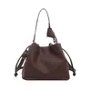 Bolso de Cubo de Agua Transfronterizo para Mujer Otoño 2026 Nuevo Versátil Bolso de Hombro Cruzado Bolso de Mano para el Trabajo Bolso de Mujer