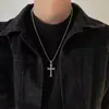 Collar de Cadena para Sudadera con Patrón de Tablero de Ajedrez y Osos de Doble Capa para Mujer, Cadena de Suéter Hip-Hop de Moda, Accesorio Otoño e Invierno que No se Desvanece