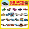 50 Adesivos de Corrida Interessantes para Crianças, Desenho Animado Supercarro JDM Racing Sem Repetição Transfronteiriço Cool Adesivos Personalizados DIY