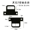 Moldura para Fotos com Fivela Tigre em Forma de T Painel Traseiro Fivela Oculta Pendurador Dente de Serra Acessórios de Hardware para Pintura Decorativa Gancho Adesivo Pendurador Oculto