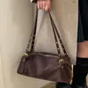 Bolso de Hombro Versátil Retro Estilo Coreano para el Trabajo y el Viaje Diario para Mujer 2025 Nuevo Moda Otoño e Invierno Simple Casual Bolso de Axila