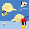 Gorra de Béisbol Linda de Mickey con Trasero Grande para Mujer Gorra de Béisbol Y2K Súper Linda Versátil Gorra de Pato Minnie Sombrero de Pareja