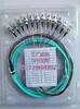 Paquete de 12 fibras pigtail conector FC/LC cable de parche de fibra óptica monomodo grado telecomunicaciones con/pigtail conector ST
