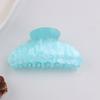 Presilha de Cabelo Grande Cor Macaron Estilo Francês Golais para um Penteado Preso Fresco e Doce, Acessório de Cabelo Tubarão para Mulheres