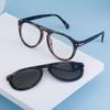 KAJILA gafas de sol magnéticas retro para hombre, tremolo, anti-luz azul, gafas de sol intercambiables, moda, venta al por mayor transfronteriza