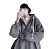 Jaqueta de suéter cardigan com capuz Primavera e outono masculina marca de moda esportes casal usar lã forrado outono e inverno casaco meninos top