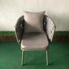 Móveis Nórdicos para Exterior Cadeiras de Rattan Pátio Mesa e Cadeiras de Jantar ao Ar Livre Jardim Varanda Mesa e Cadeiras Conjunto de Mesa de Centro Conjunto para Pátio