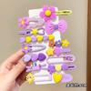 Grampo de Cabelo Infantil Acessórios de Cabelo Novos Infantis Grampo de Cabelo Youneng Cabelo de Menina Franja de Bebê Cabelo Quebrado Flor Acessório de Cabeça