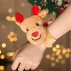Presente de Natal Brilhante para Crianças com Luzes, Presente de Natal Criativo para Idosos, Pulseira de Estalo Boneco de Neve
