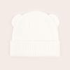 Gorro de oso para bebé otoño e invierno comercio exterior en stock gorro de punto de alta elasticidad para niños y niñas