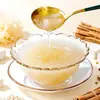 Três Flores de Prata Gutian pêssego de cinco dedos liofilizado, poria, semente de coix e sopa de cogumelo branco, caixa de presente de sopa de cogumelo branco instantânea pronta para comer