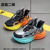 27-31 yardas algodón de dos capas zapatos de papá para niños zapatillas deportivas de moda para niños zapatos casuales para niños superficie de cuero zapatos deportivos impermeables