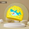 Gorro de natación de silicona cómodo cabeza impermeable antideslizante niños y niñas natación entrenamiento profesional gorro de natación para niños venta al por mayor