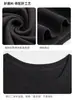 Camisa de Base com Gola Quadrada de Fio Modal para Outono e Inverno para Mulheres Simples Francesa Branca Elegante Versátil Top Interno de Ombro Direito