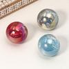 [Paquete de 2] Mabe Meteor Cuentas Redondas de un Agujero Tierra Trueno Cuentas Sueltas Llavero Colgante DIY Accesorios para el Cabello Accesorios para Joyería