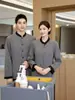 Gestión de Propiedades Servicios Domésticos Limpieza de Centros Comerciales Ropa de Trabajo Manga Larga Otoño Invierno Hotel Hospital Logística Limpieza Tía Ropa de Trabajo