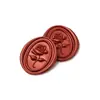 Pegatinas de Sello de Cera Fire-Seal para Invitaciones de Boda, Pegatinas Decorativas Vintage Autoadhesivas para Sellar Sobres