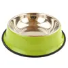 Suministros para Mascotas Tazón de Acero Inoxidable para Gatos Tazón para Perros El Tazón para Mascotas Más Vendido de Amazon Antivuelco Antideslizante Resistente a Caídas Tazón para Perros Venta al por Mayor